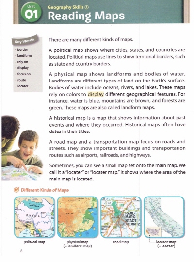 미국교과서 읽는 리딩 American SchoolTextbook Reading Key