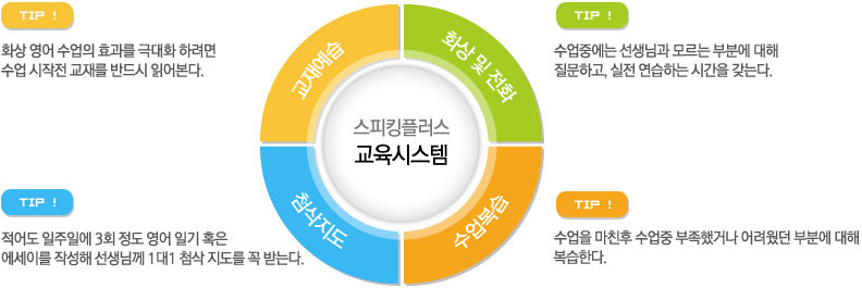 스피킹플러스 교육시스템 팁